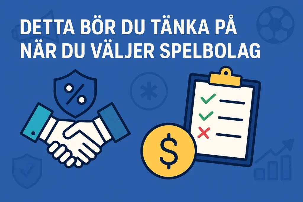 välja spelbolag