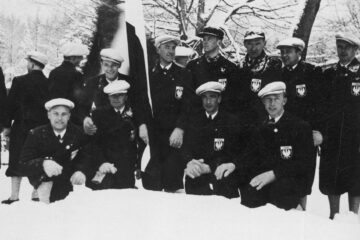 Stanisław Motyka Bronisław Czech Stanisław Marusarz Andrzej Marusarz Garmisch-Partenkirchen 1936