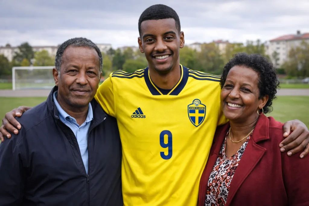 alexander isak föräldrar