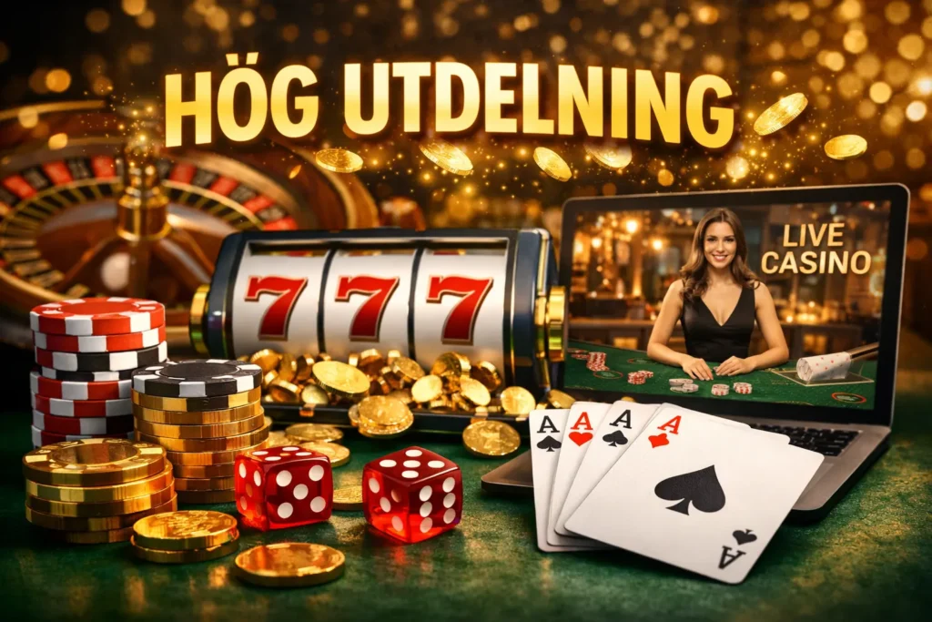 Casino med bäst utdelning