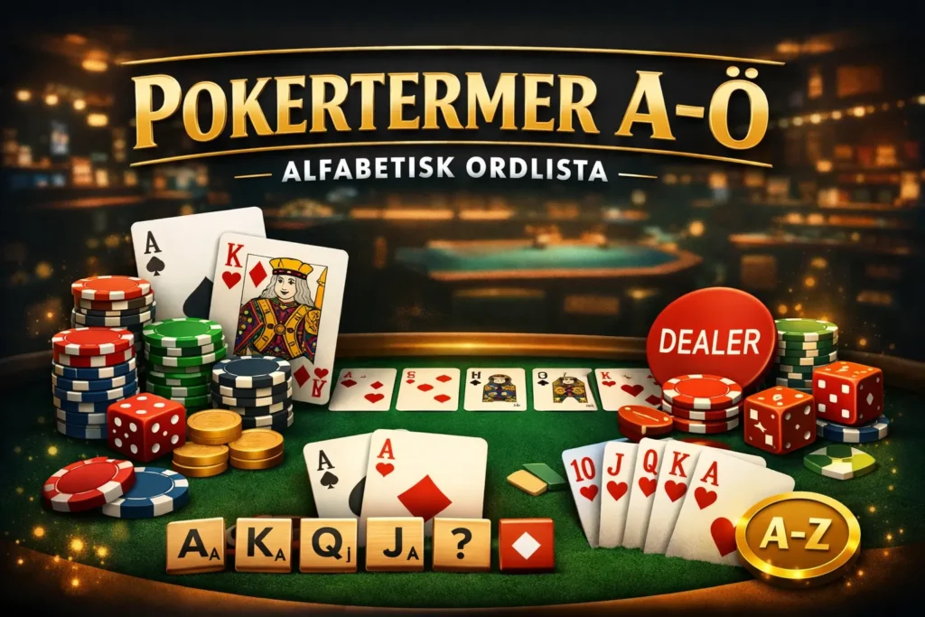 Pokertermer A-Ö
