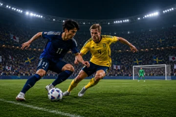 Japan-Sverige fotbolls-VM 2026