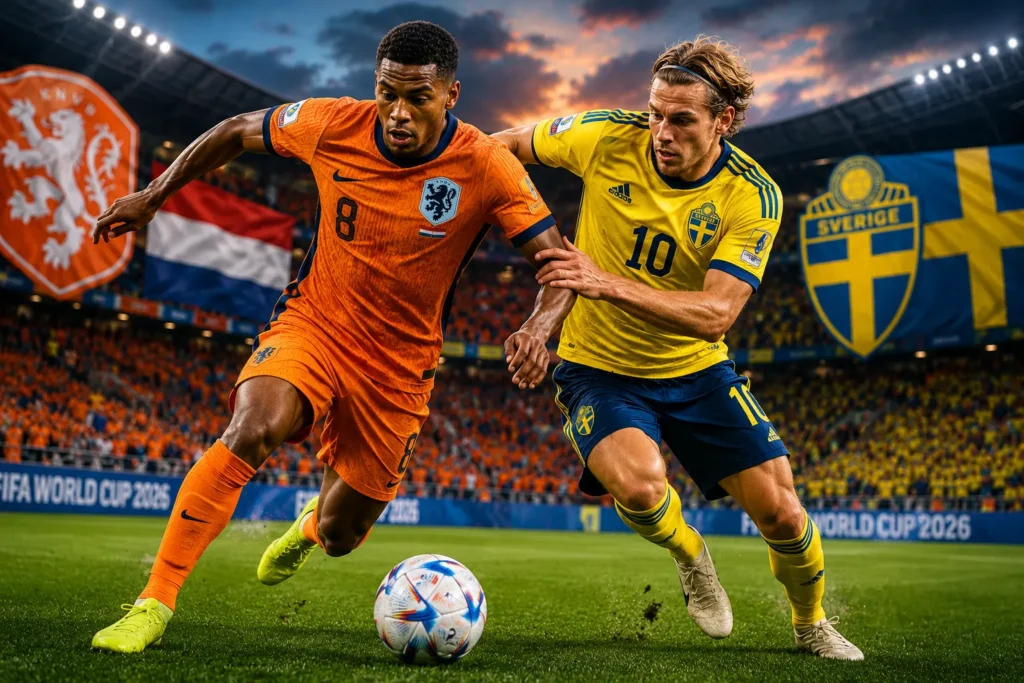 Nederländerna-Sverige