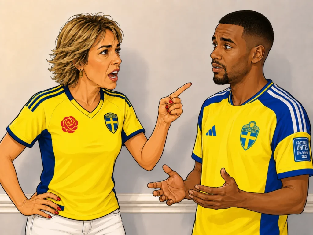 Annika Strandhäll hat mot Isak Hien