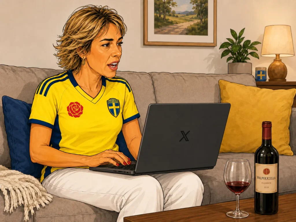Annika Strandhäll vin och näthat