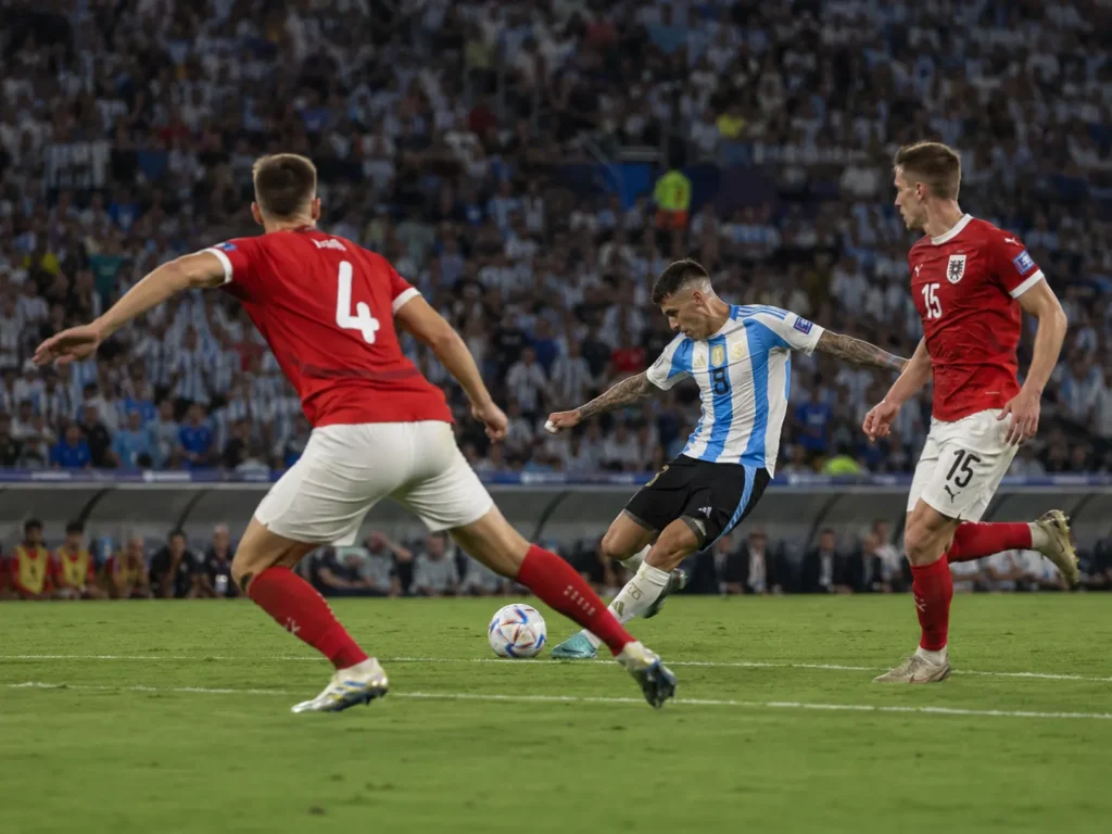 Argentina mot Österrike i fotbolls-VM 2026