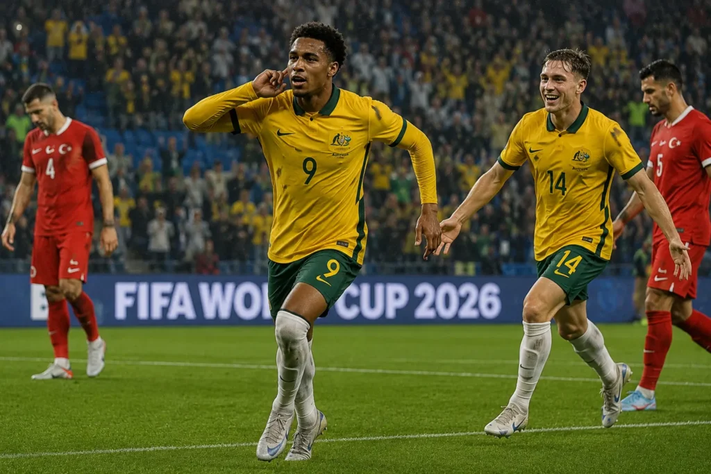 Australien-Turkiet fotbolls-vm 2026