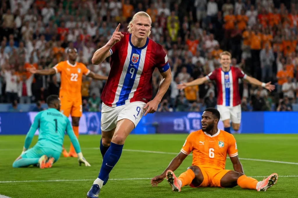 Elfenbenskusten-Norge fotbolls-VM 2026