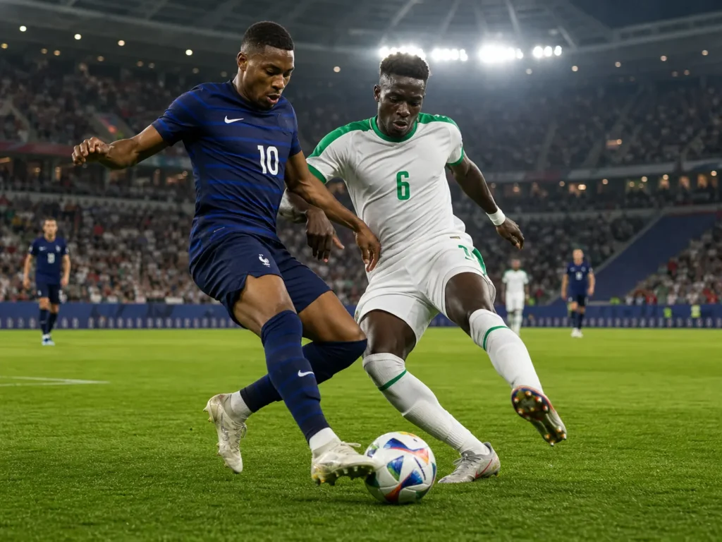 Frankrike-Senegal fotbolls-VM 2026