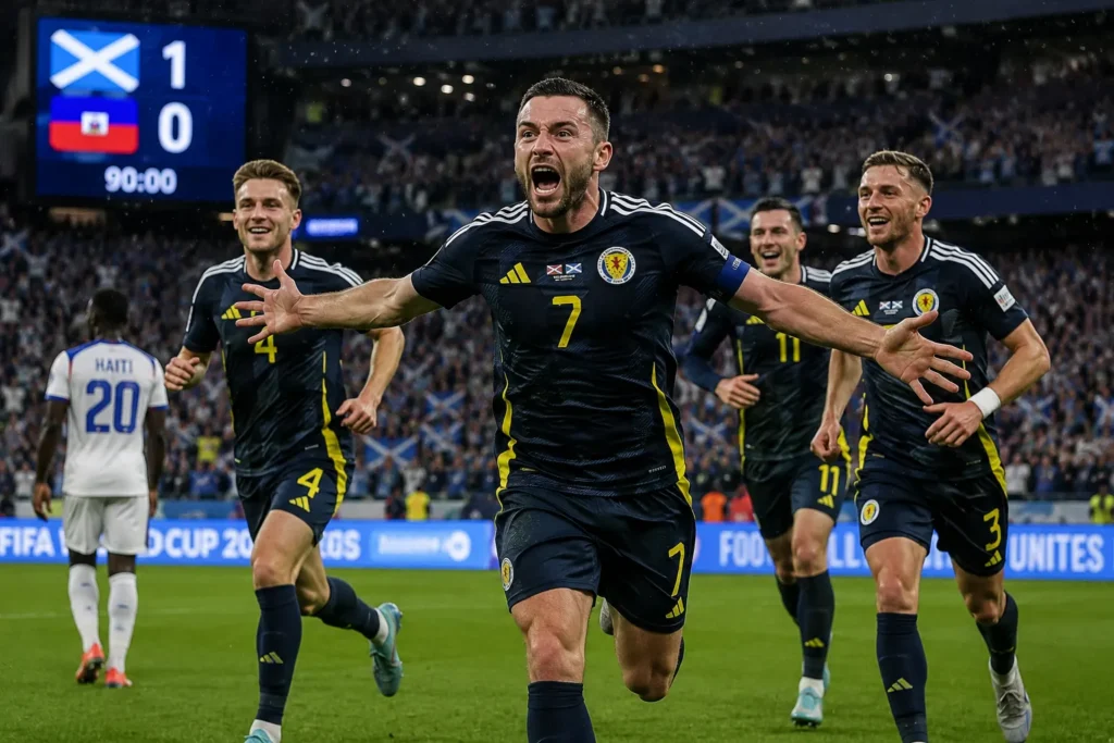 Haiti-Skottland fotbolls-vm 2026