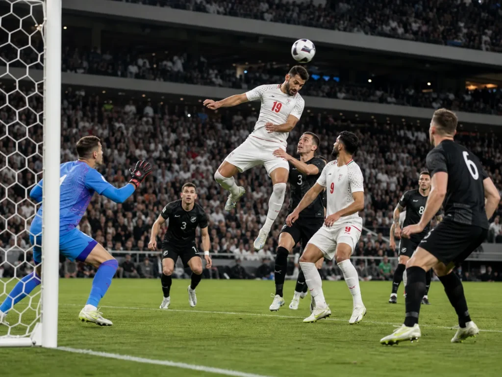 Iran mot Nya Zeeland i fotbolls-VM 2026