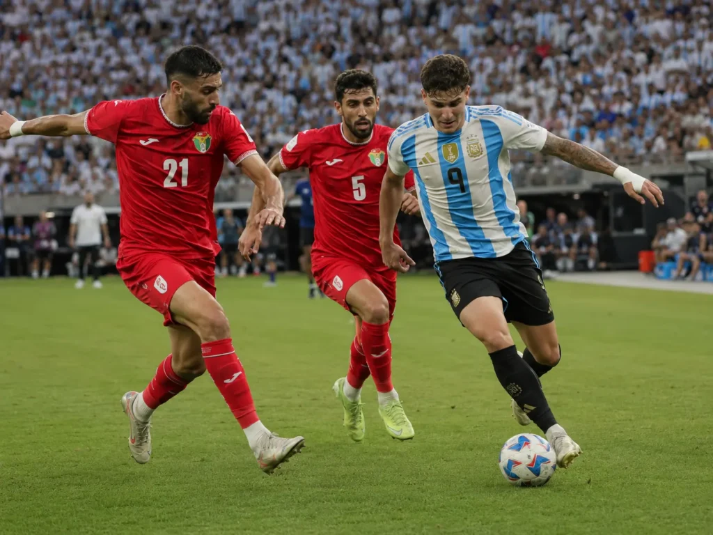 Jordanien mot Argentina fotbolls-vm 2026