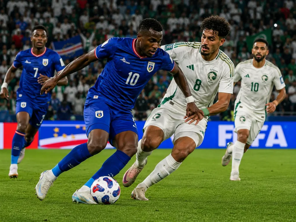 Kap Verde och Saudiarabien i fotbolls-VM 2026