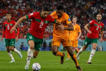 Nederländerna mot Marocko i fotbolls-VM 2026