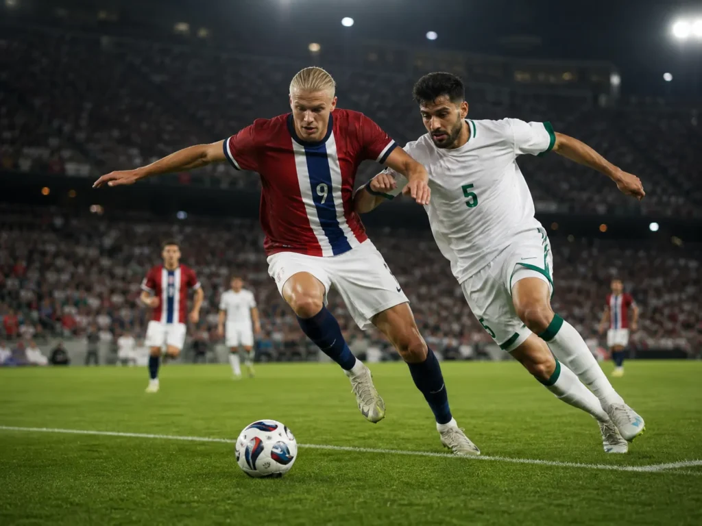Norge-Irak fotbolls-vm 2026