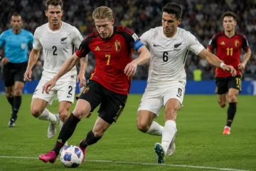 Nya Zeeland-Belgien fotbolls-VM 2026