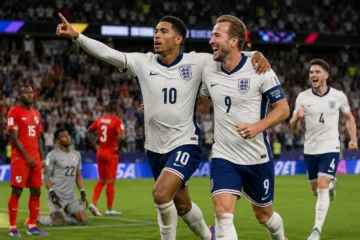 Panama mot England i fotbolls-VM 2026