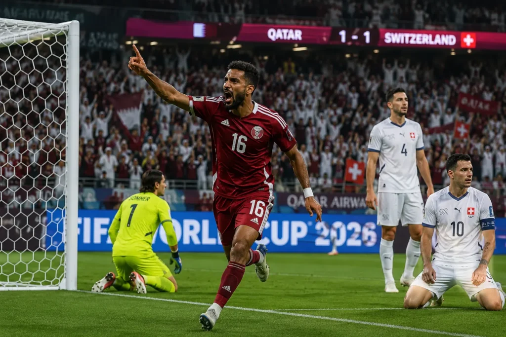 Qatar-Schweiz fotbolls-VM 2026