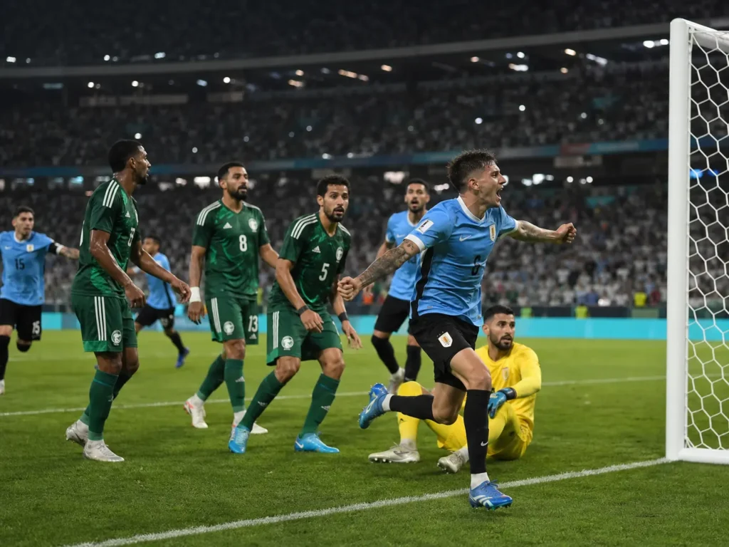 Saudiarabien-Uruguay fotbolls-vm 2026