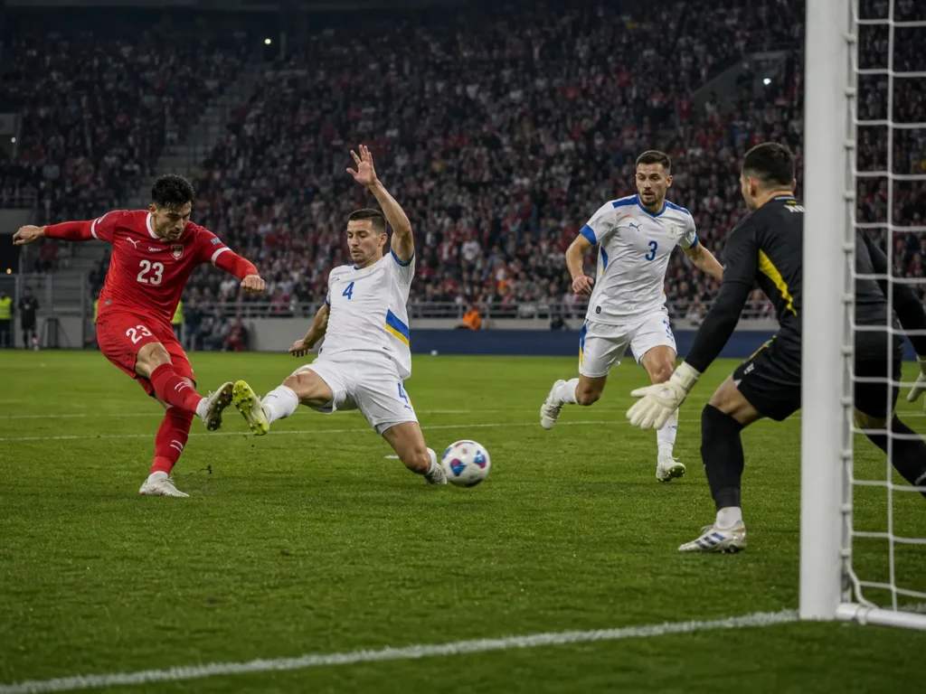 Schweiz mot Bosnien i fotbolls-VM 2026