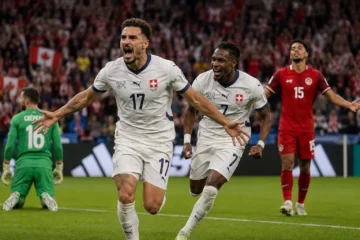 Schweiz mot Kanada i fotbolls-VM 2026