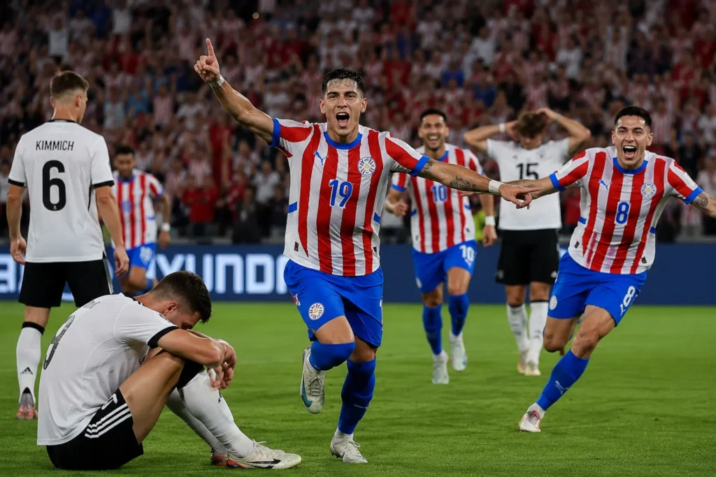 Tyskland-Paraguay i fotbolls-VM 2026