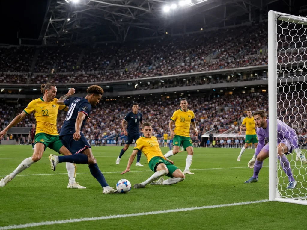 USA-Australien fotbolls-VM 2026