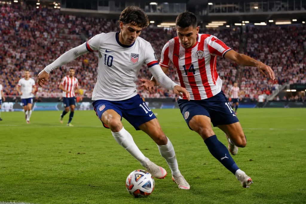USA-Paraguay fotbolls-vm 2026