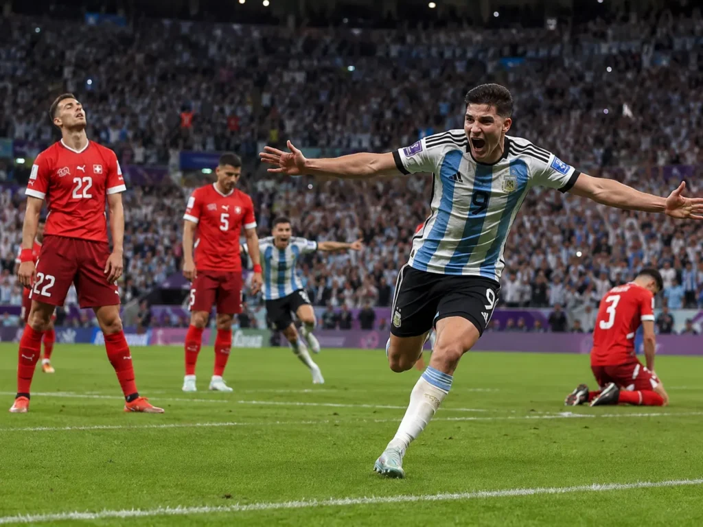 Argentina-Schweiz fotbolls-vm 2026