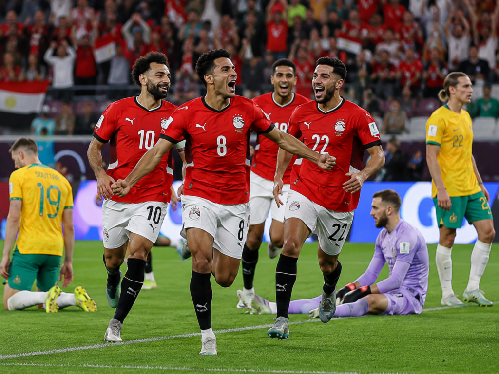 Australien-Egypten i fotbolls-VM 2026