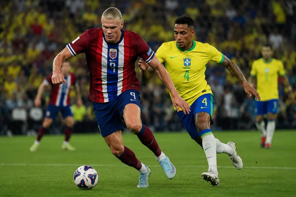 Brasilien-Norge fotbolls-VM 2026
