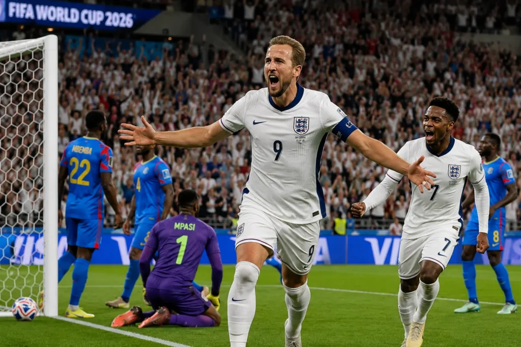 England-Kongo fotbolls-VM 2026