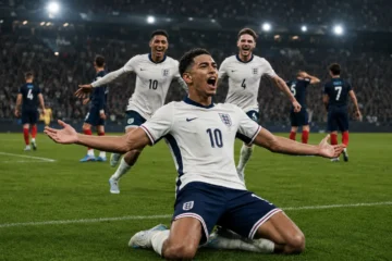 Frankrike mot England i fotbolls-VM 2026