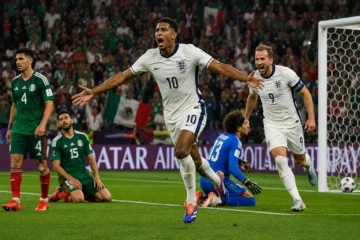 Mexiko mot England i fotbolls-VM 2026