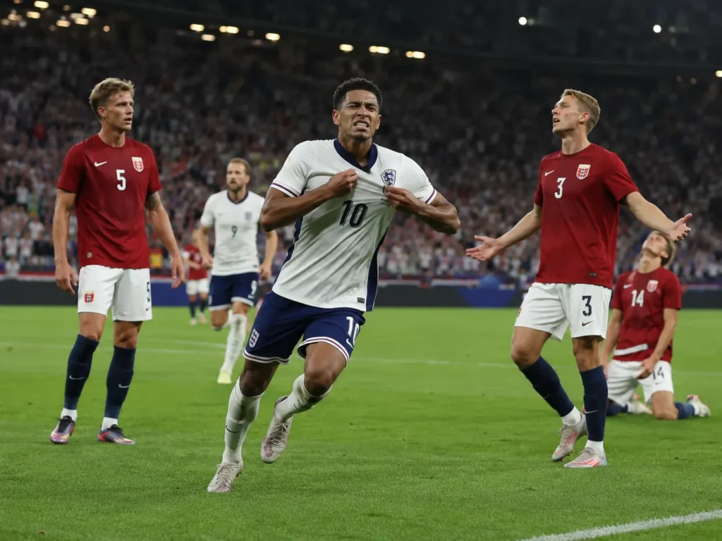 Norge-England fotbolls-VM 2026
