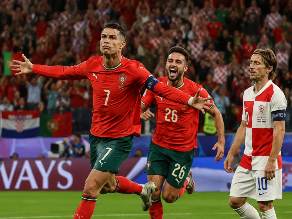 Portugal-Kroatien i fotbolls-VM 2026