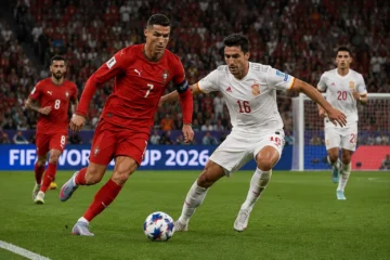 Portugal mot Spanien i fotbolls-VM 2026