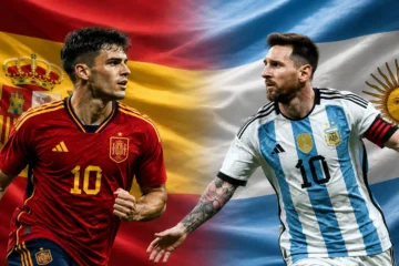 Spanien-Argentina inför final i fotbolls-VM 2026