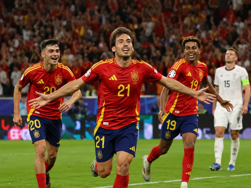 Spanien mot Österrike i fotbolls-VM 2026
