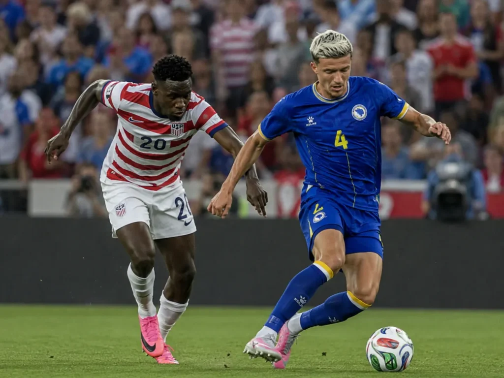 USA-Bosnien fotbolls-VM 2026