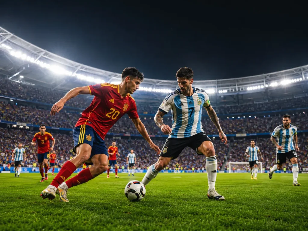 VM-final Spanien-Argentina